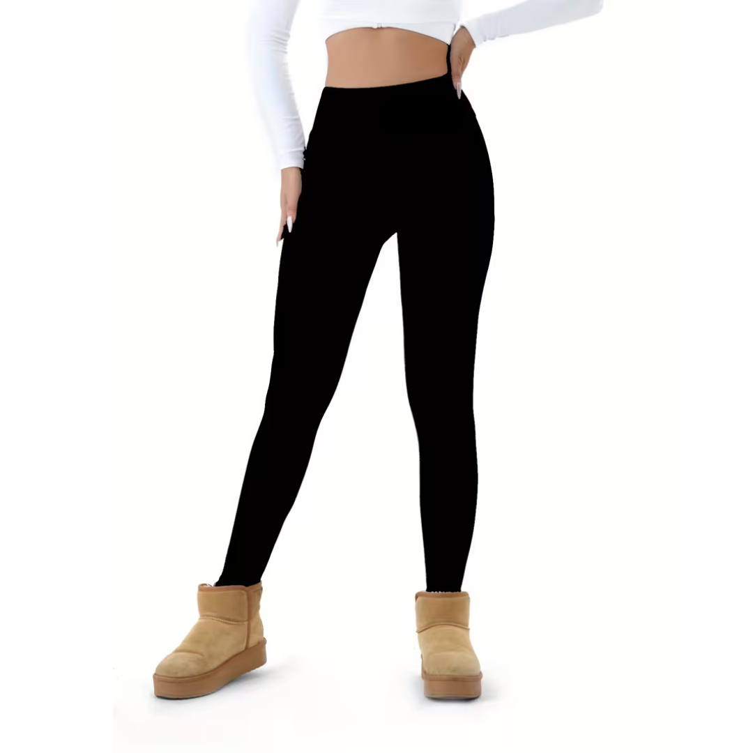 Warm Leggings - Black