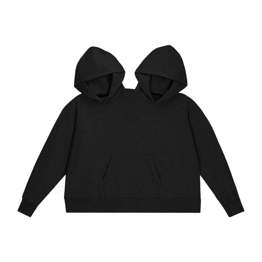 Double Hoodie - Black