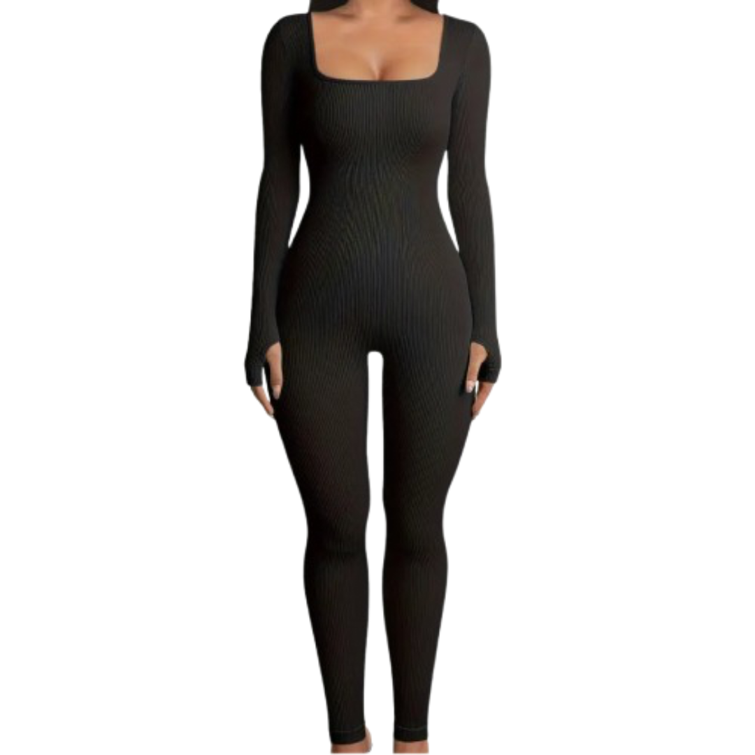 Black Full Body Suit