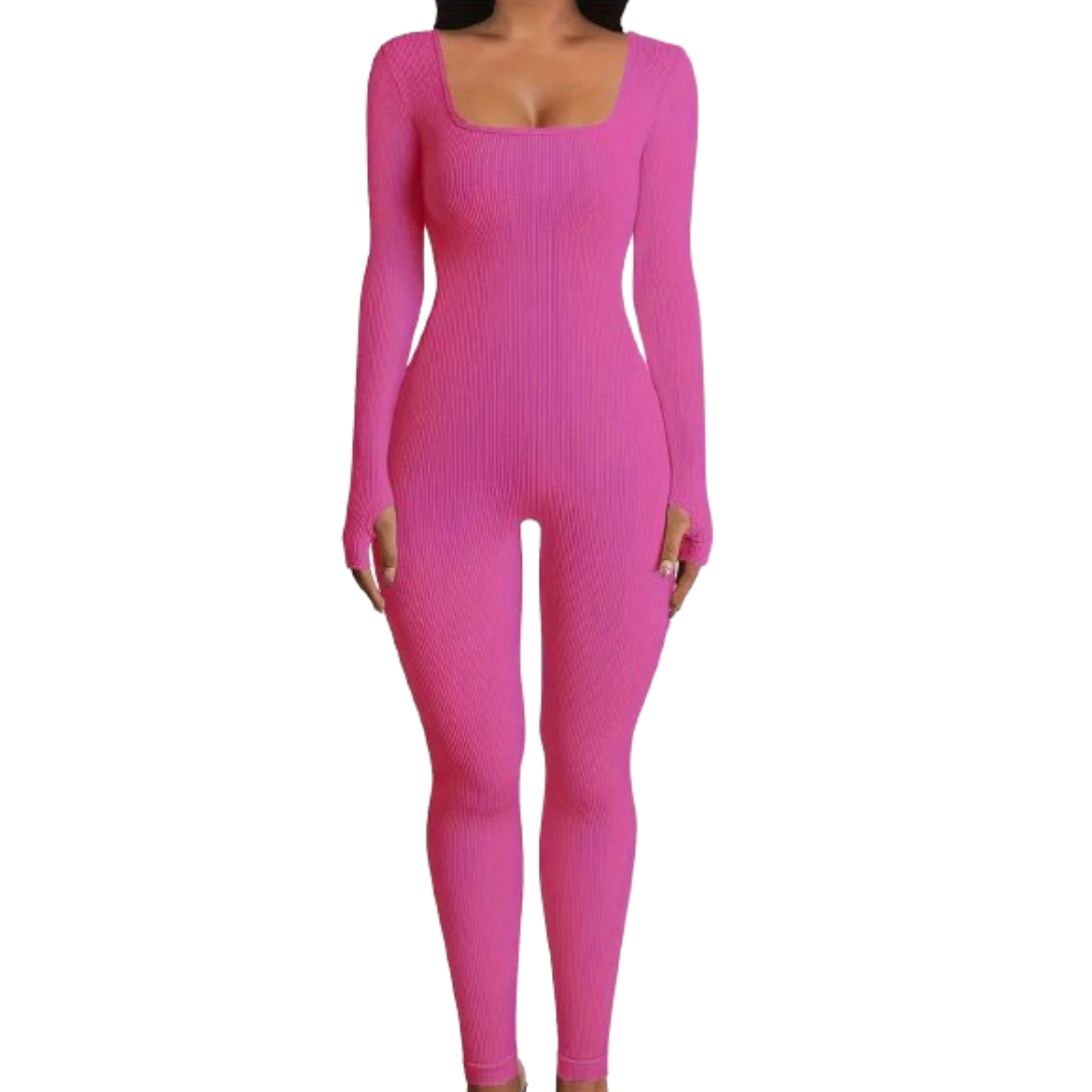 Pink Full Body Suit