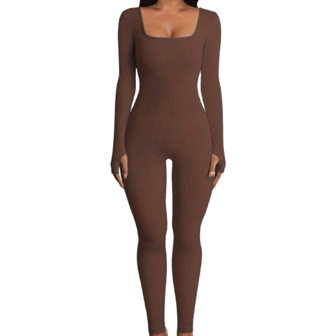 Brown Full Body Suit